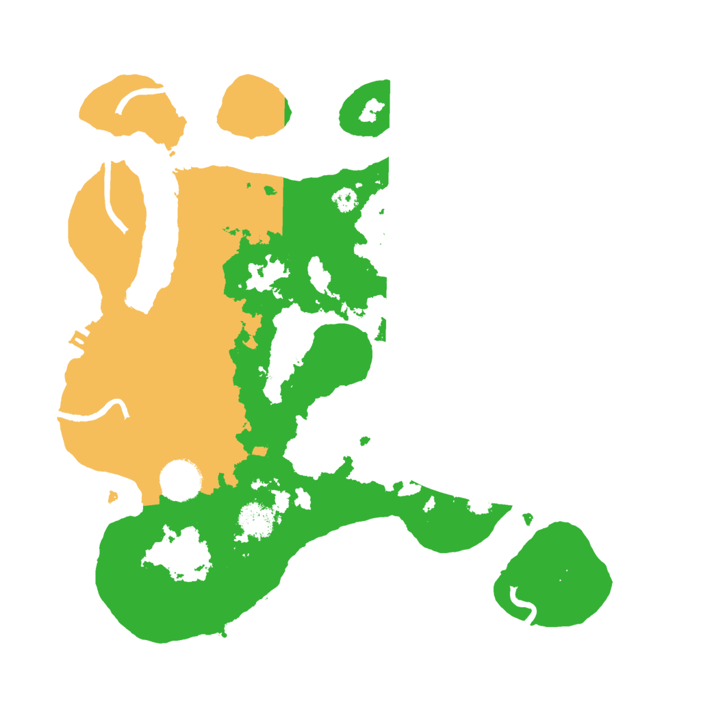 Biome Rust Map: Procedural Map, Size: 3000, Seed: 121471