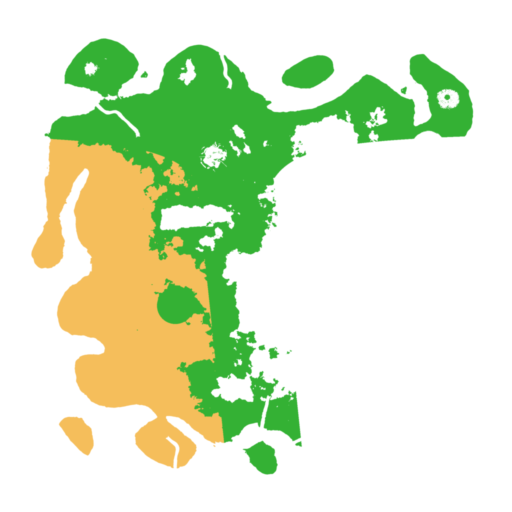 Biome Rust Map: Procedural Map, Size: 3700, Seed: 765751829