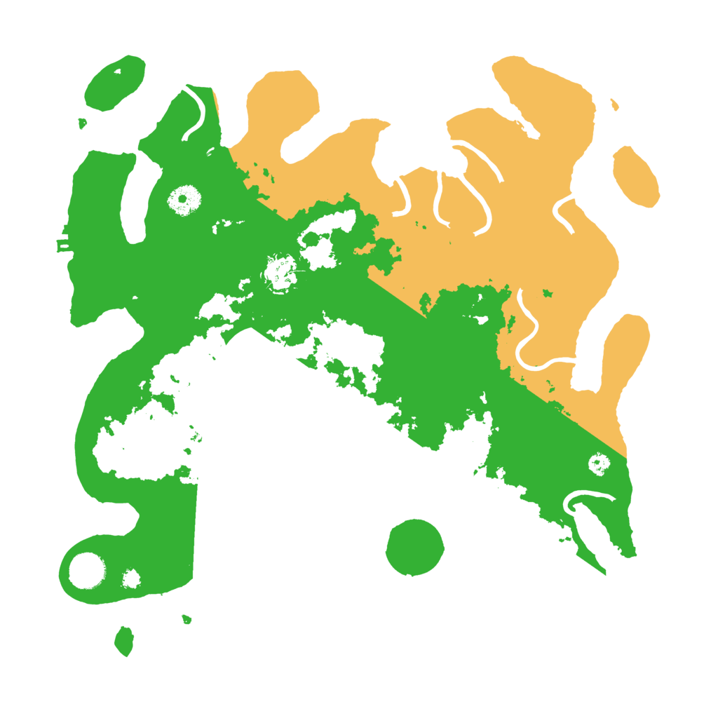 Biome Rust Map: Procedural Map, Size: 3500, Seed: 1720342941