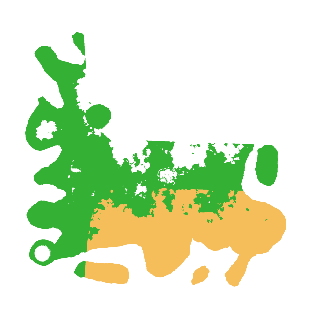 Biome Rust Map: Barren, Size: 3500, Seed: 113220192