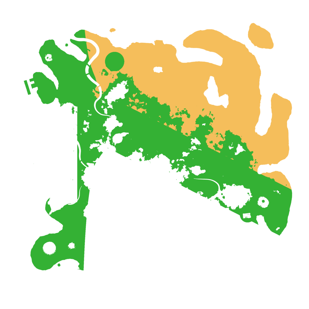Biome Rust Map: Procedural Map, Size: 4250, Seed: 832778670