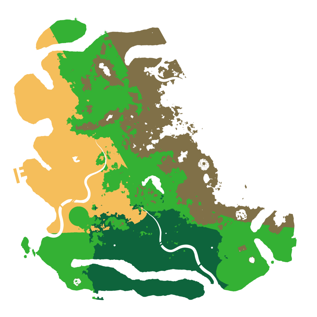 Biome Rust Map: Procedural Map, Size: 4250, Seed: 130423