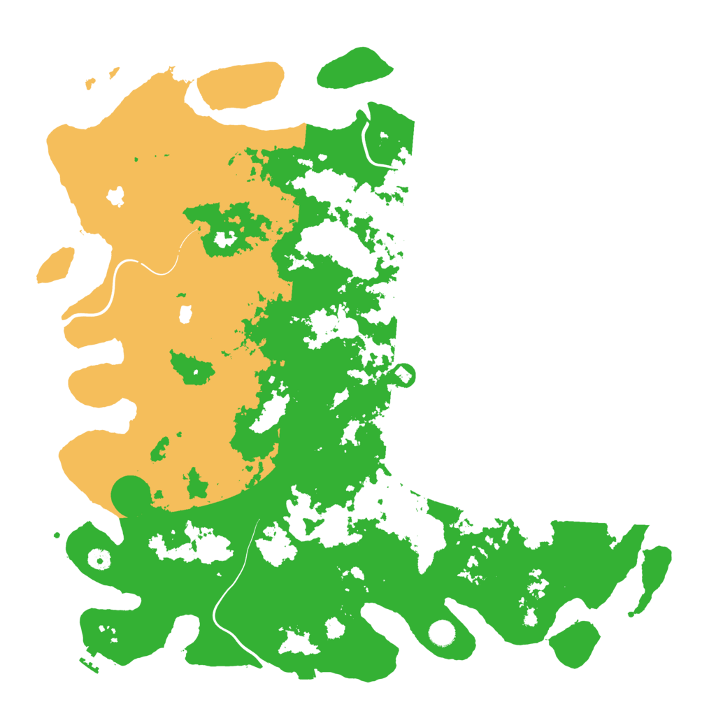 Biome Rust Map: Procedural Map, Size: 4800, Seed: 987654234