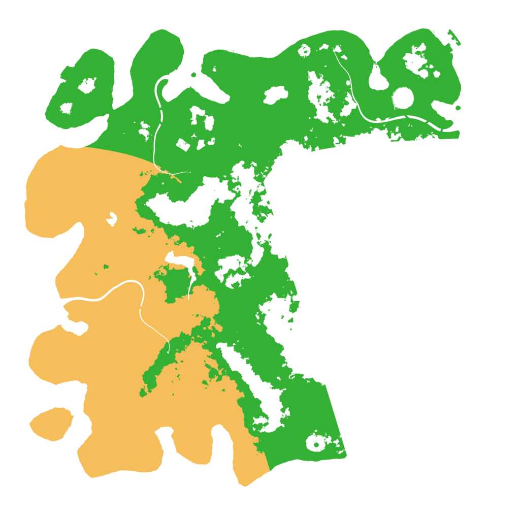 Biome Rust Map: Procedural Map, Size: 4250, Seed: 330203804