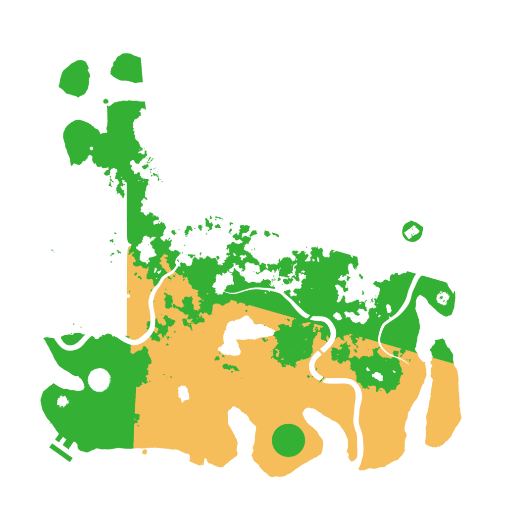 Biome Rust Map: Procedural Map, Size: 4050, Seed: 804728313