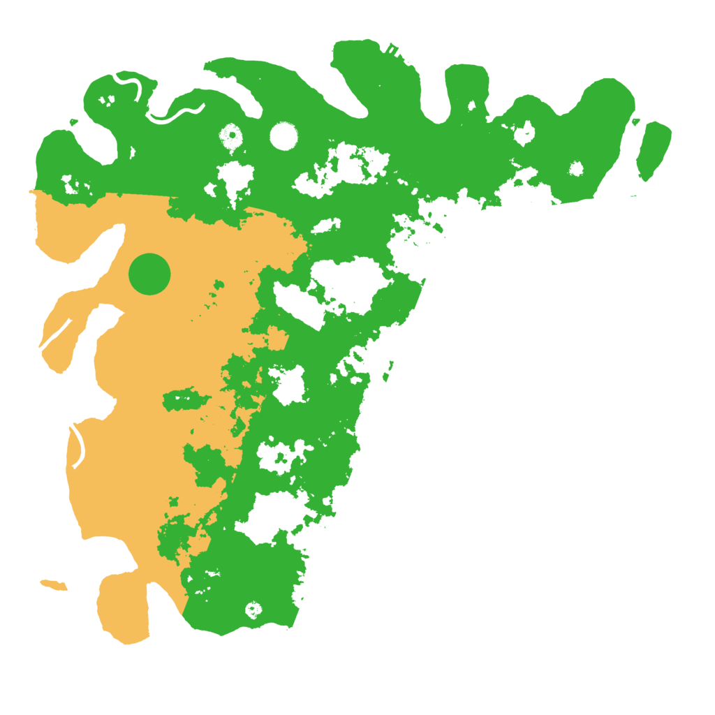 Biome Rust Map: Procedural Map, Size: 4500, Seed: 948084182