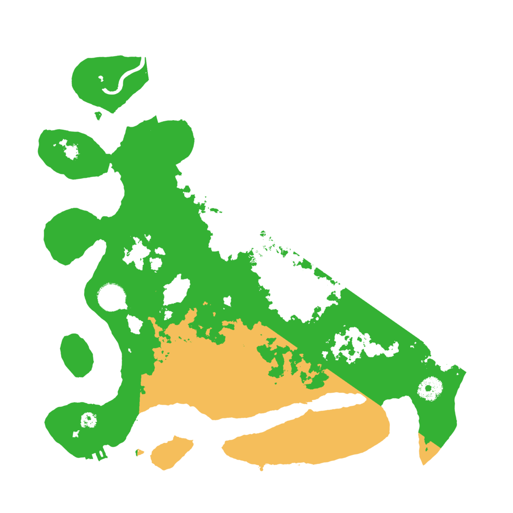 Biome Rust Map: Procedural Map, Size: 3250, Seed: 392100704