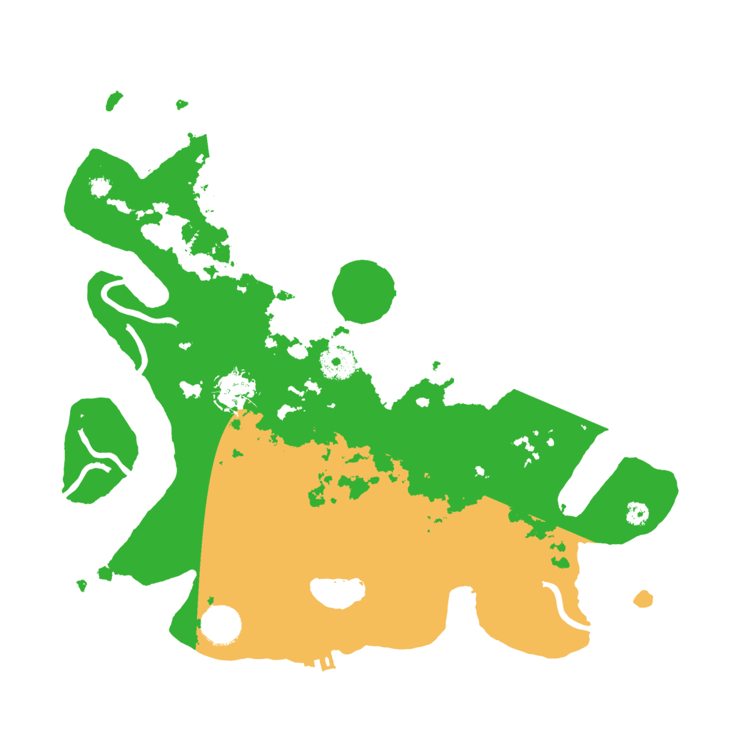 Biome Rust Map: Procedural Map, Size: 3250, Seed: 170116