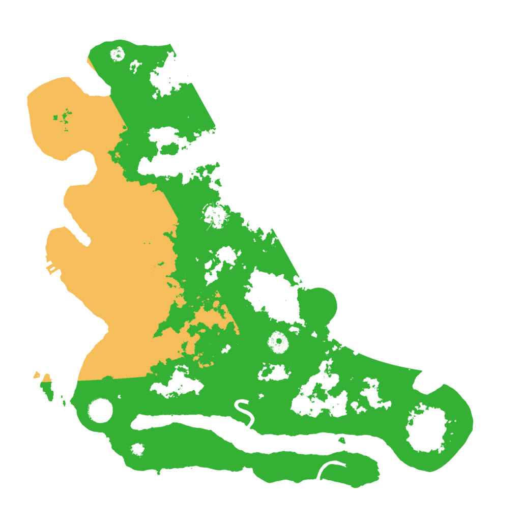 Biome Rust Map: Procedural Map, Size: 3750, Seed: 130423
