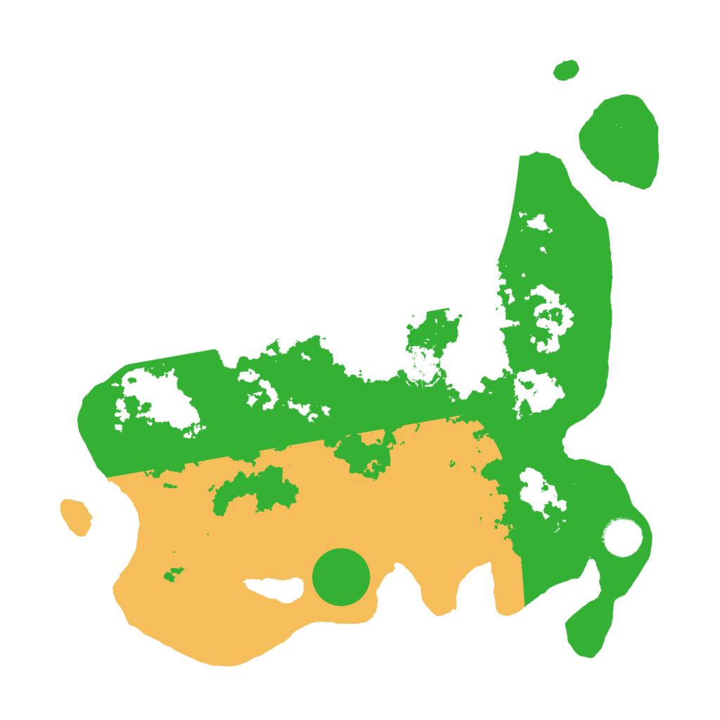 Biome Rust Map: Barren, Size: 3300, Seed: 431968140