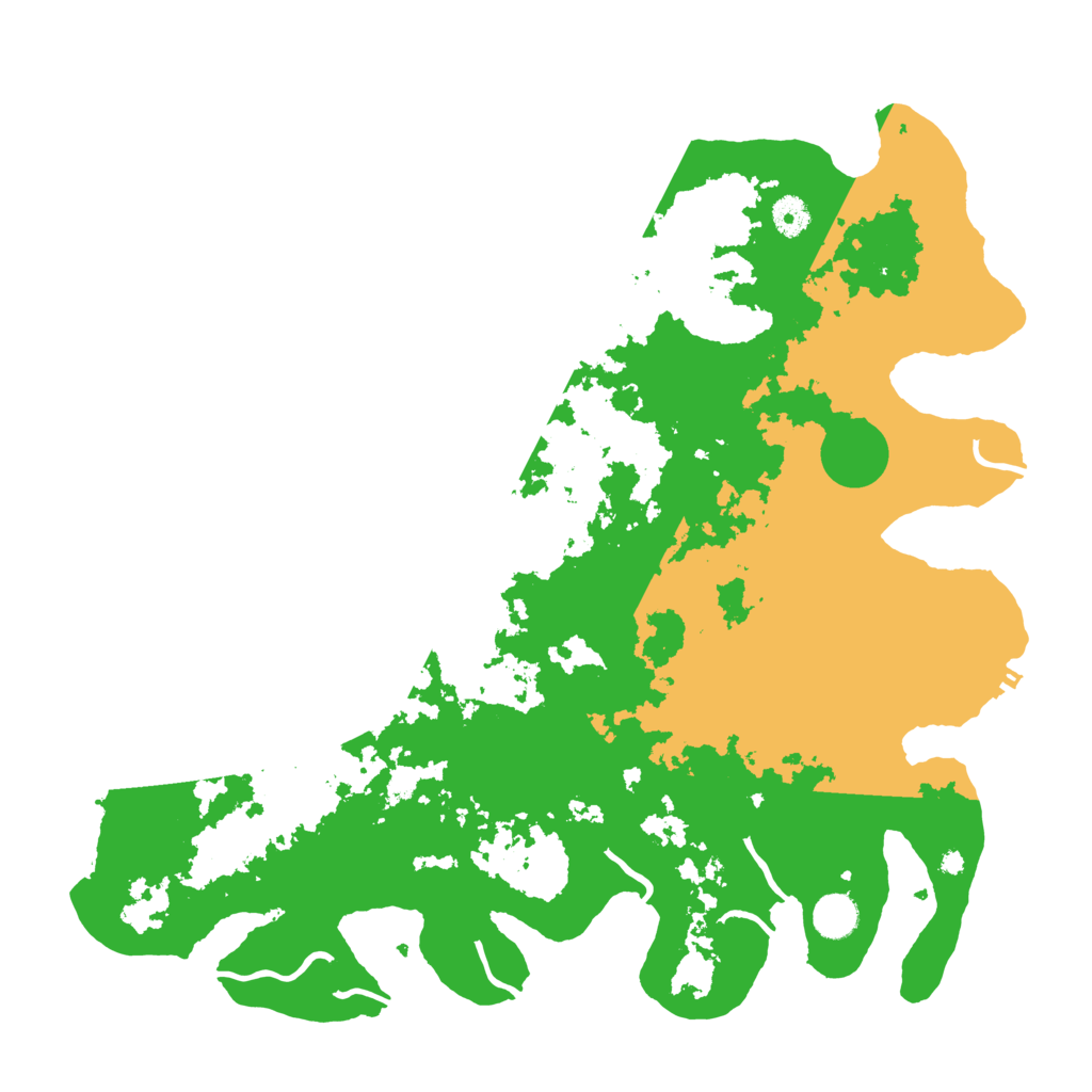 Biome Rust Map: Procedural Map, Size: 4250, Seed: 284277563