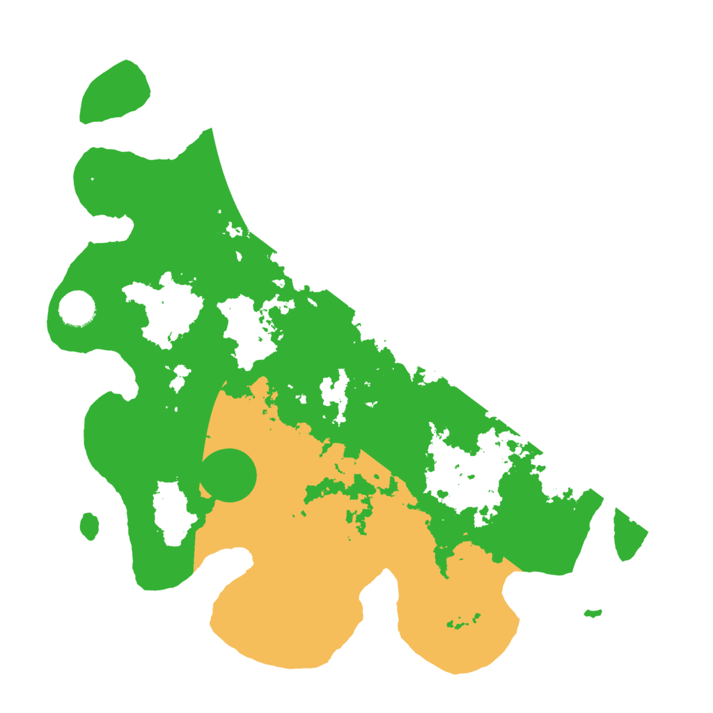 Biome Rust Map: Barren, Size: 3500, Seed: 201986995