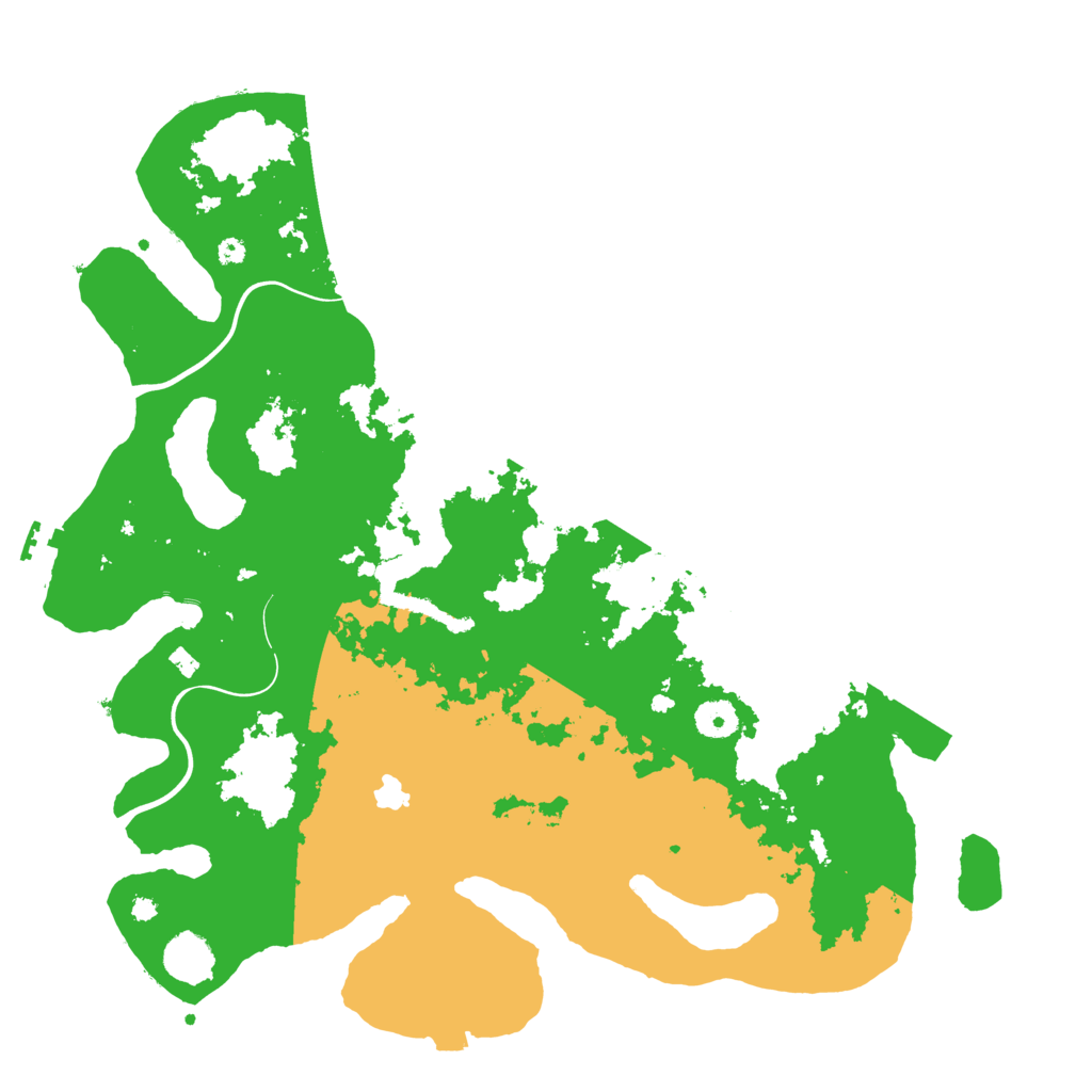 Biome Rust Map: Procedural Map, Size: 4000, Seed: 1405847957