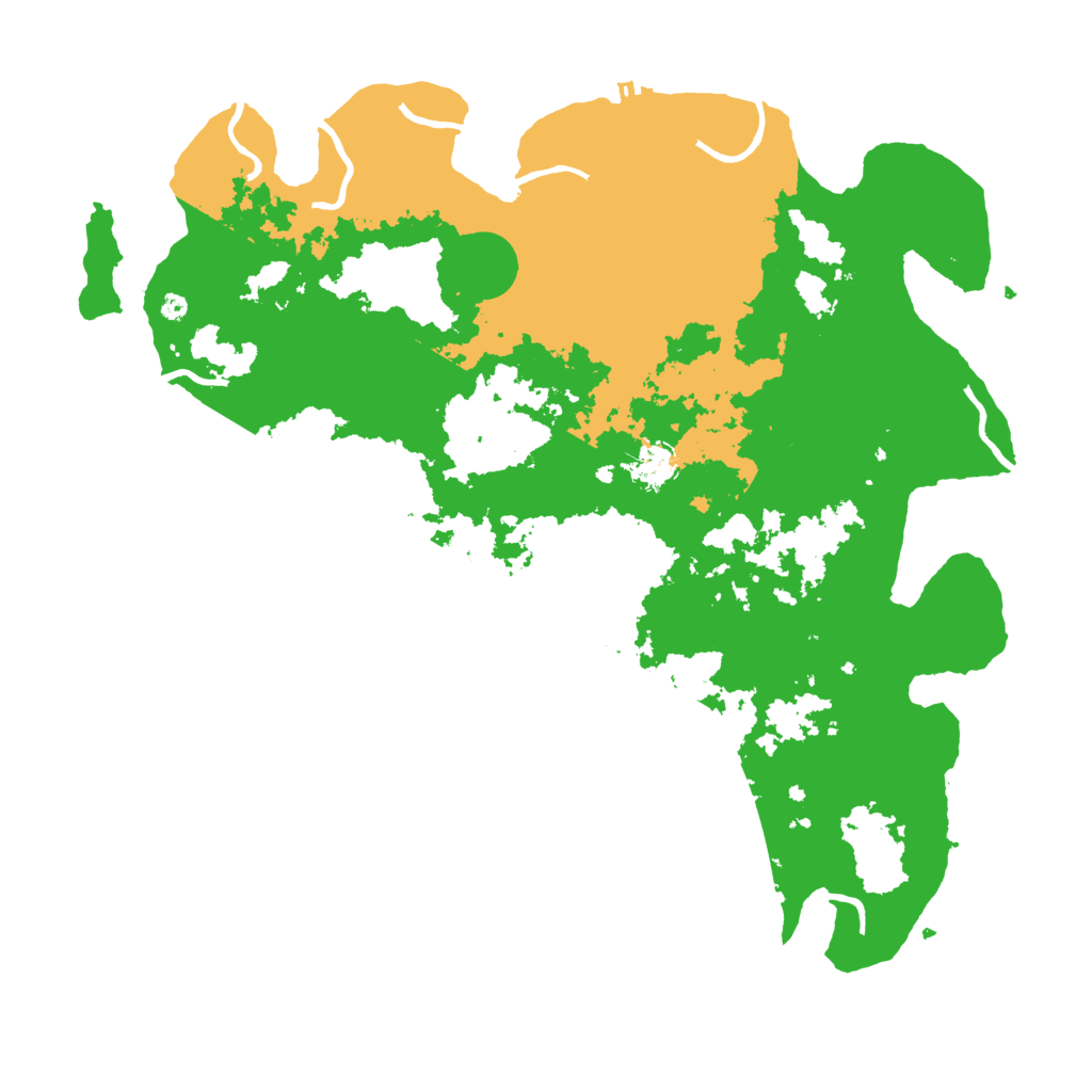 Biome Rust Map: Procedural Map, Size: 4250, Seed: 335511927