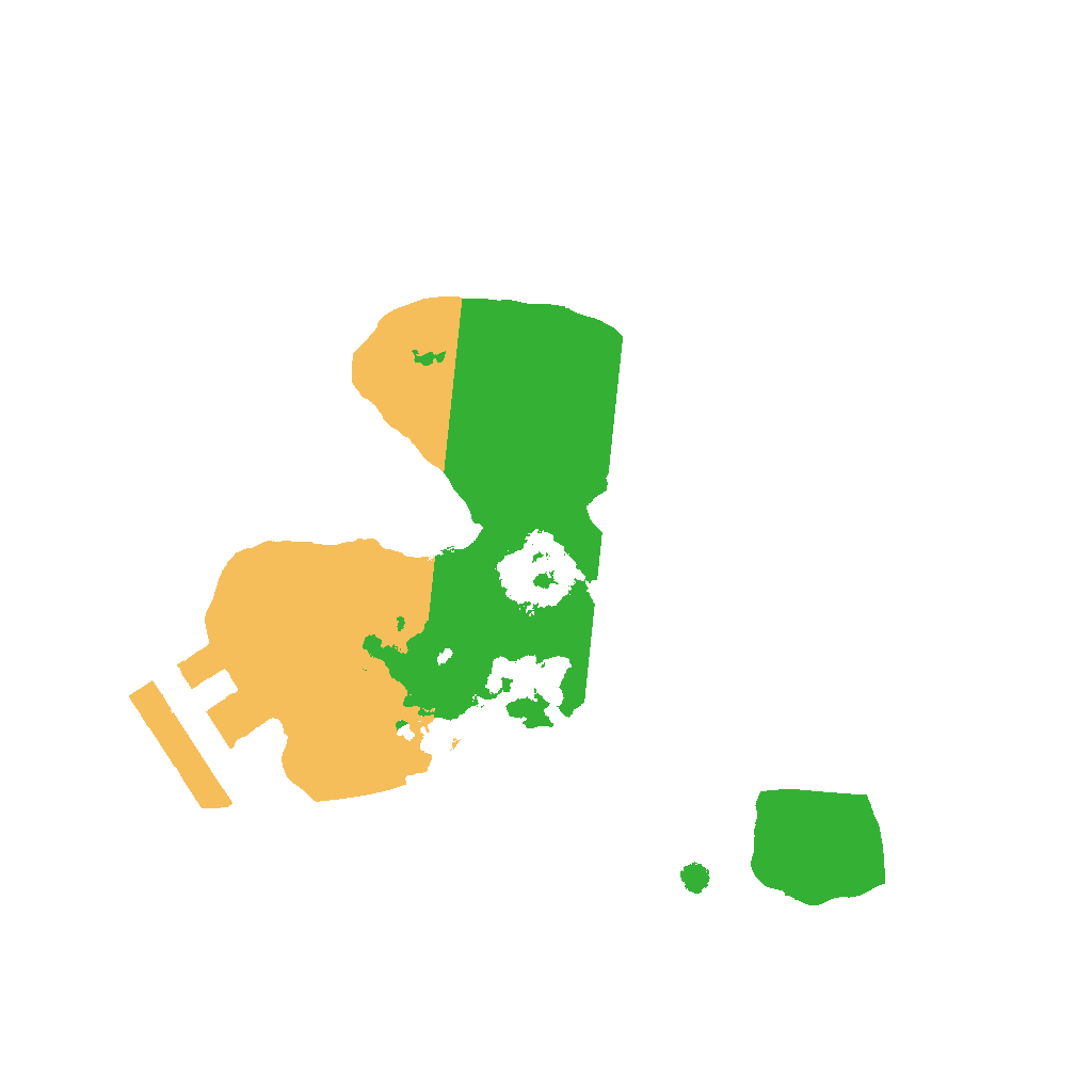 Biome Rust Map: Procedural Map, Size: 1500, Seed: 38374