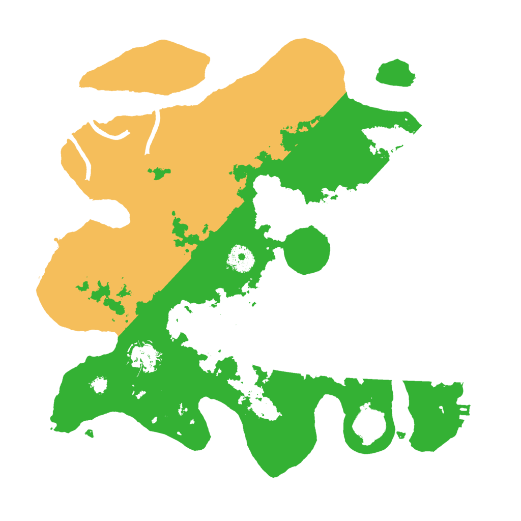 Biome Rust Map: Procedural Map, Size: 3000, Seed: 23624