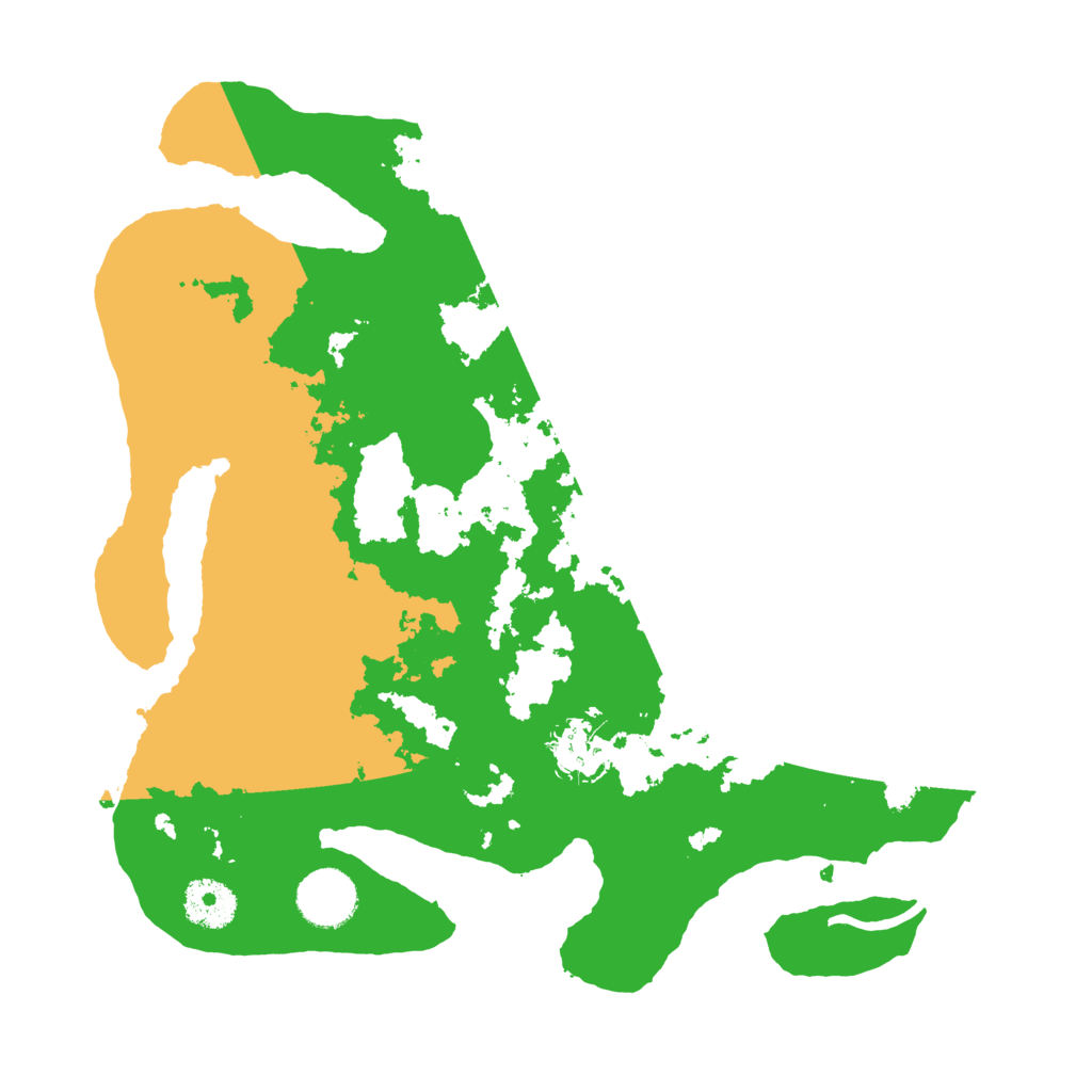 Biome Rust Map: Procedural Map, Size: 3250, Seed: 534642898