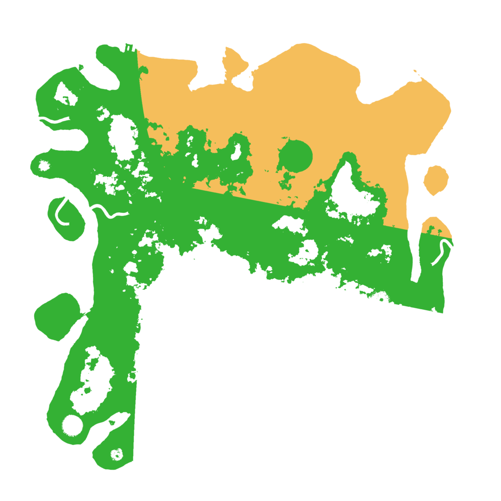 Biome Rust Map: Procedural Map, Size: 4250, Seed: 602818702