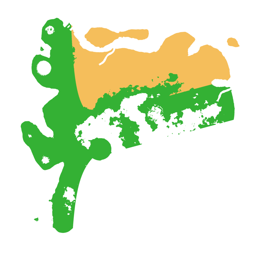 Biome Rust Map: Procedural Map, Size: 3250, Seed: 607659770