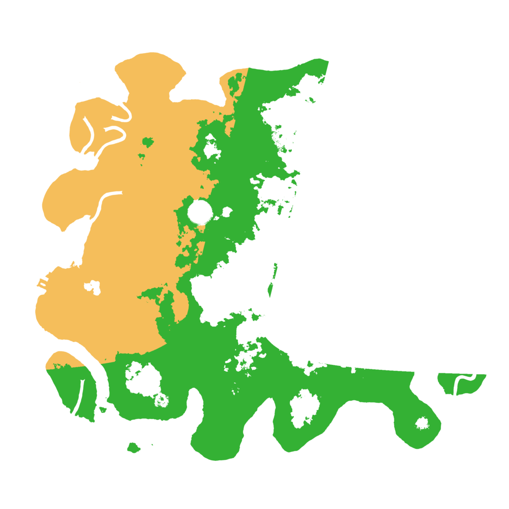 Biome Rust Map: Procedural Map, Size: 3700, Seed: 1257434034