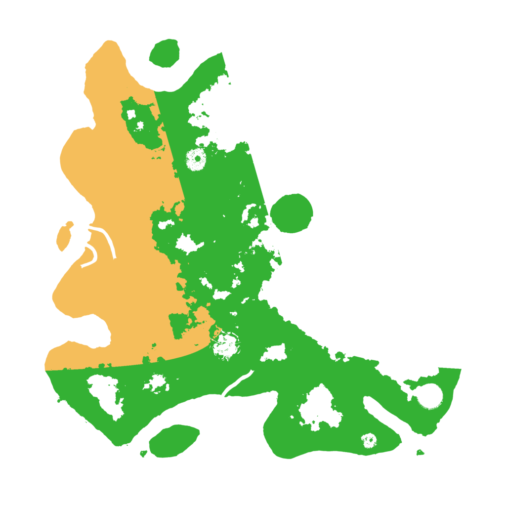 Biome Rust Map: Procedural Map, Size: 3500, Seed: 104939097