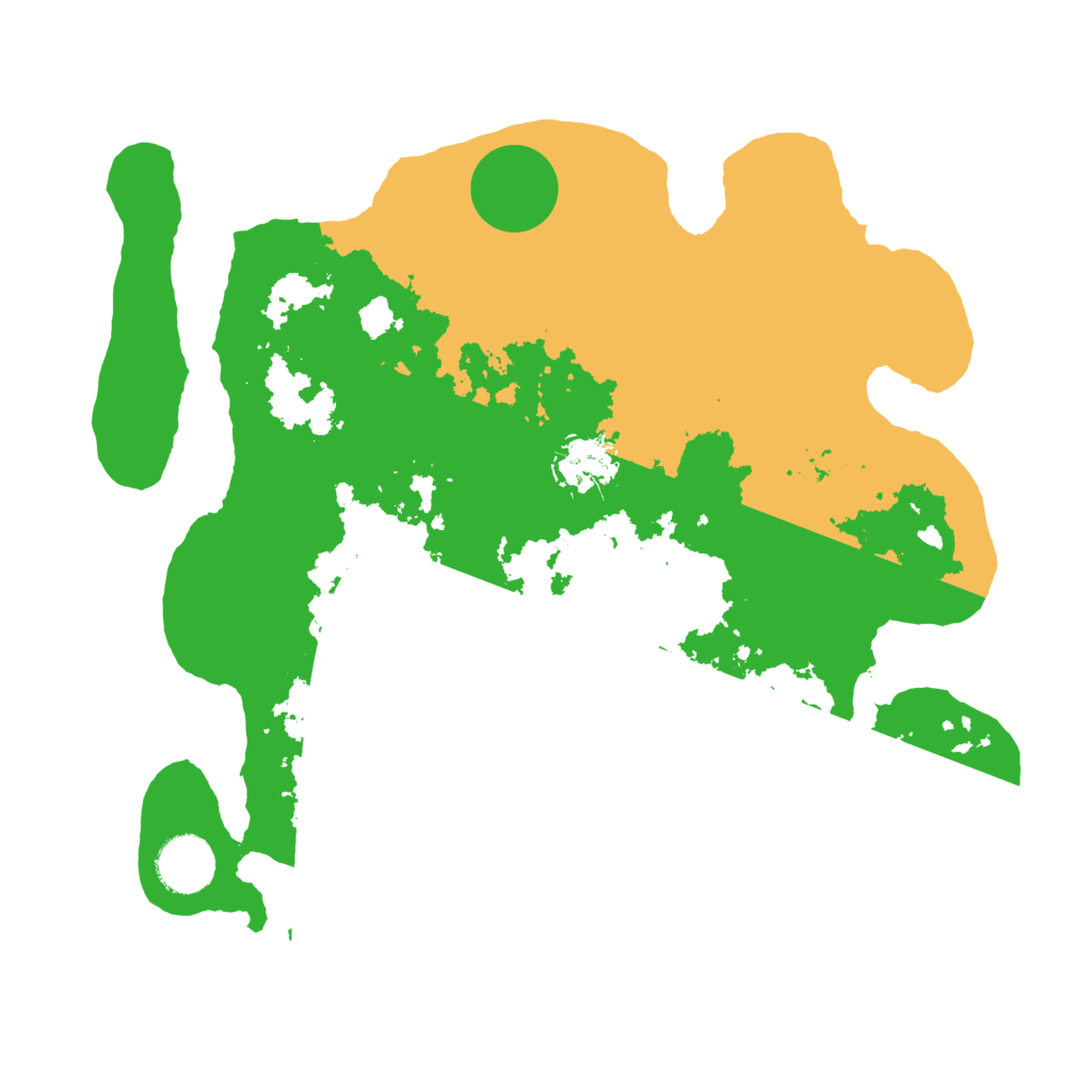 Biome Rust Map: Barren, Size: 3300, Seed: 837826008