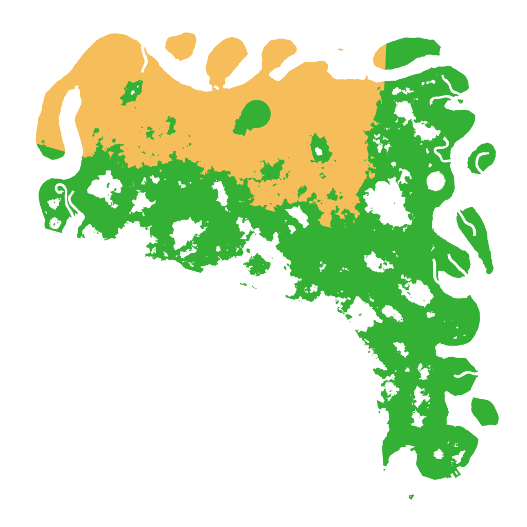 Biome Rust Map: Procedural Map, Size: 5000, Seed: 142522653