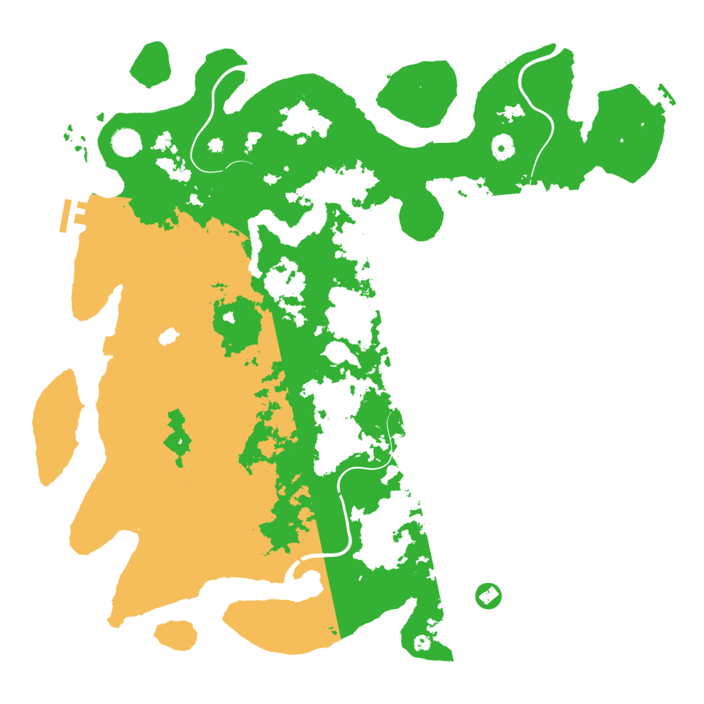 Biome Rust Map: Procedural Map, Size: 4250, Seed: 1903667446