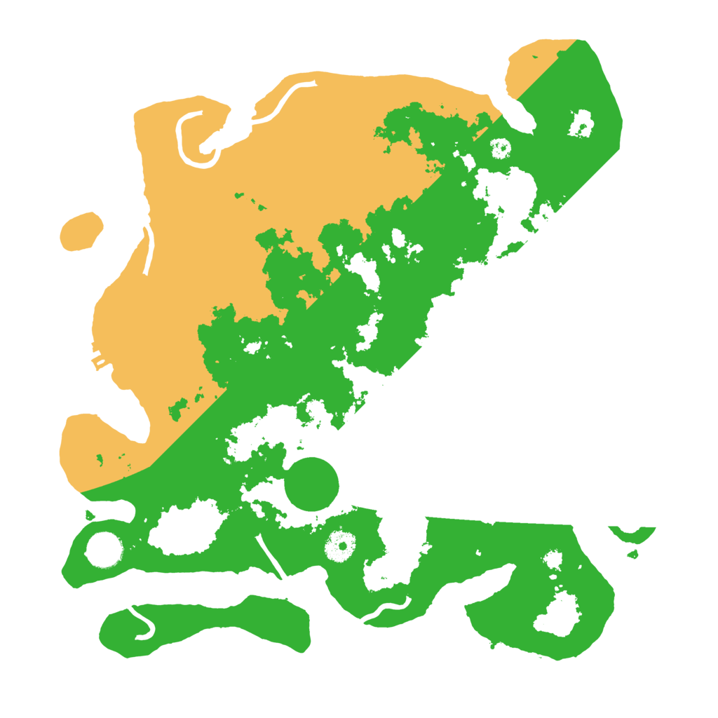 Biome Rust Map: Procedural Map, Size: 3500, Seed: 974911173