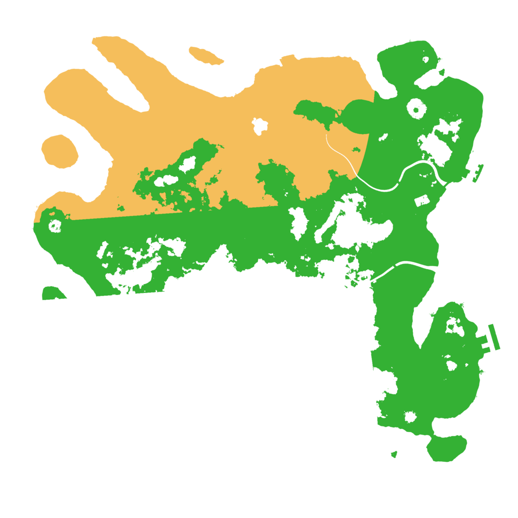 Biome Rust Map: Procedural Map, Size: 4000, Seed: 1118236172