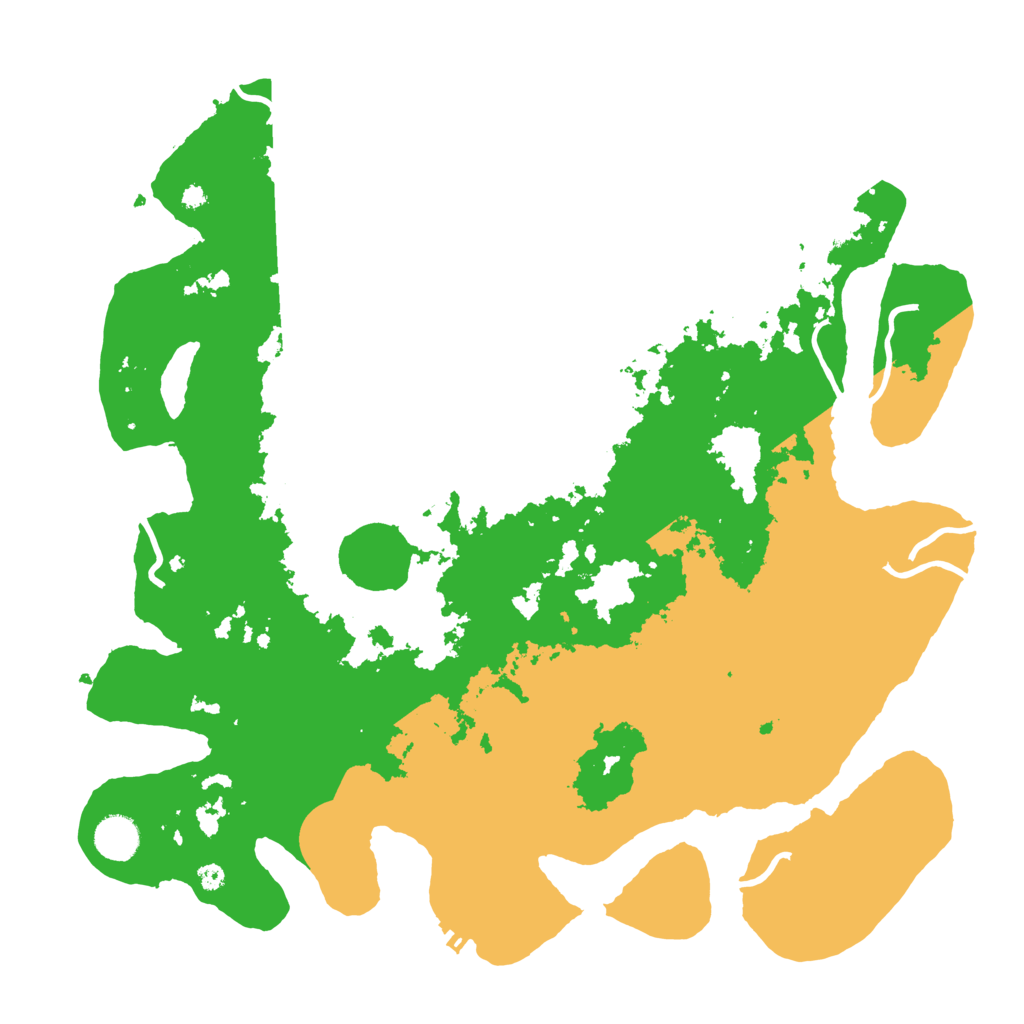 Biome Rust Map: Procedural Map, Size: 4000, Seed: 554571483