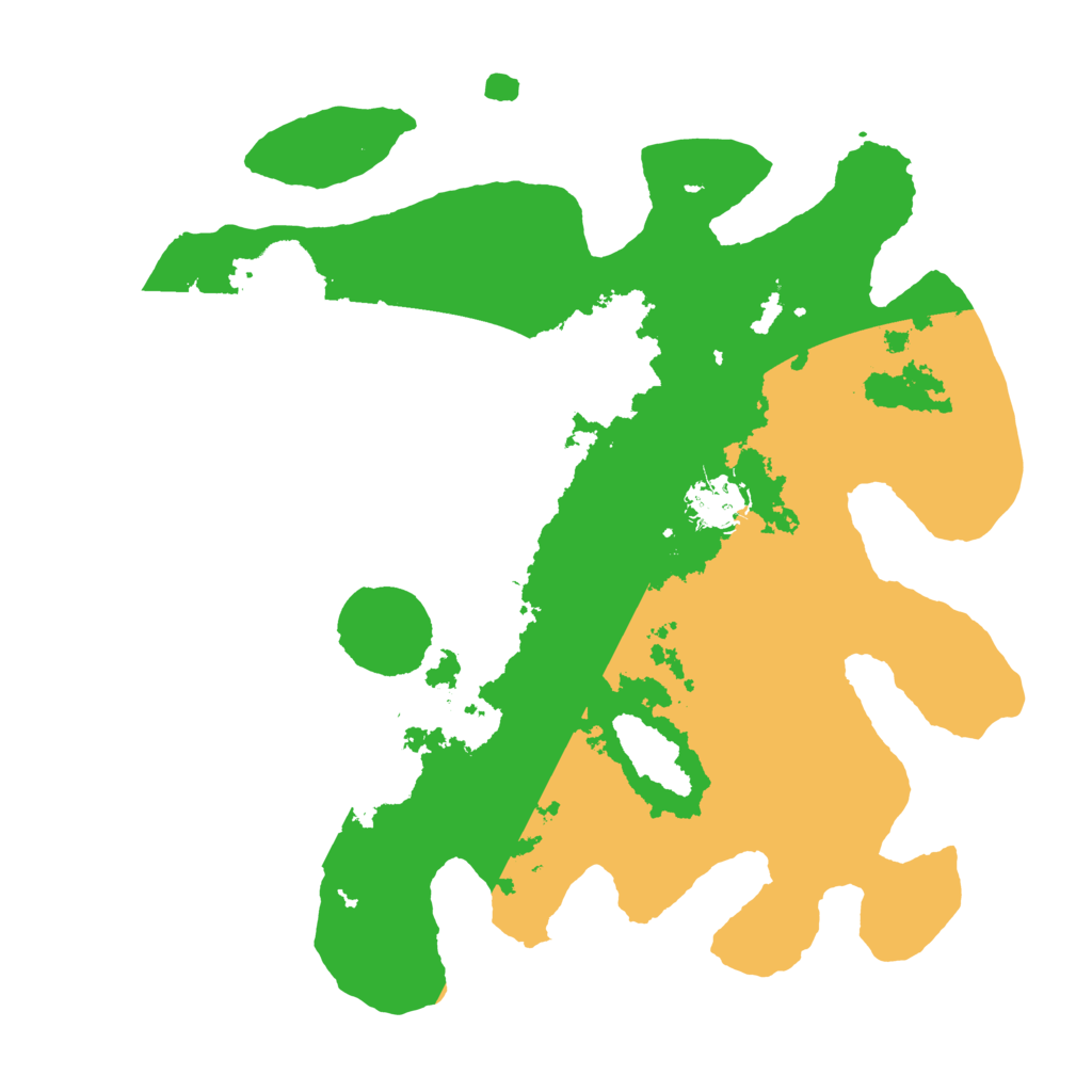 Biome Rust Map: Barren, Size: 3300, Seed: 265329794