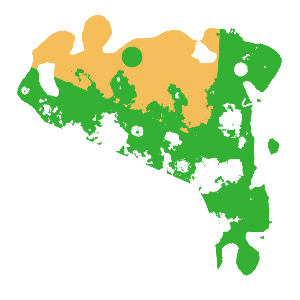Biome Rust Map: Procedural Map, Size: 3850, Seed: 4177984
