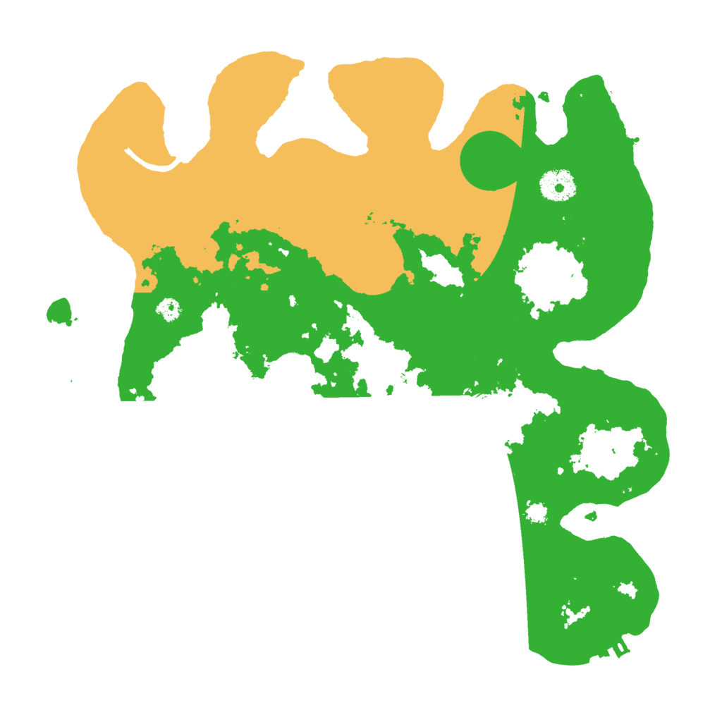 Biome Rust Map: Procedural Map, Size: 3200, Seed: 1249