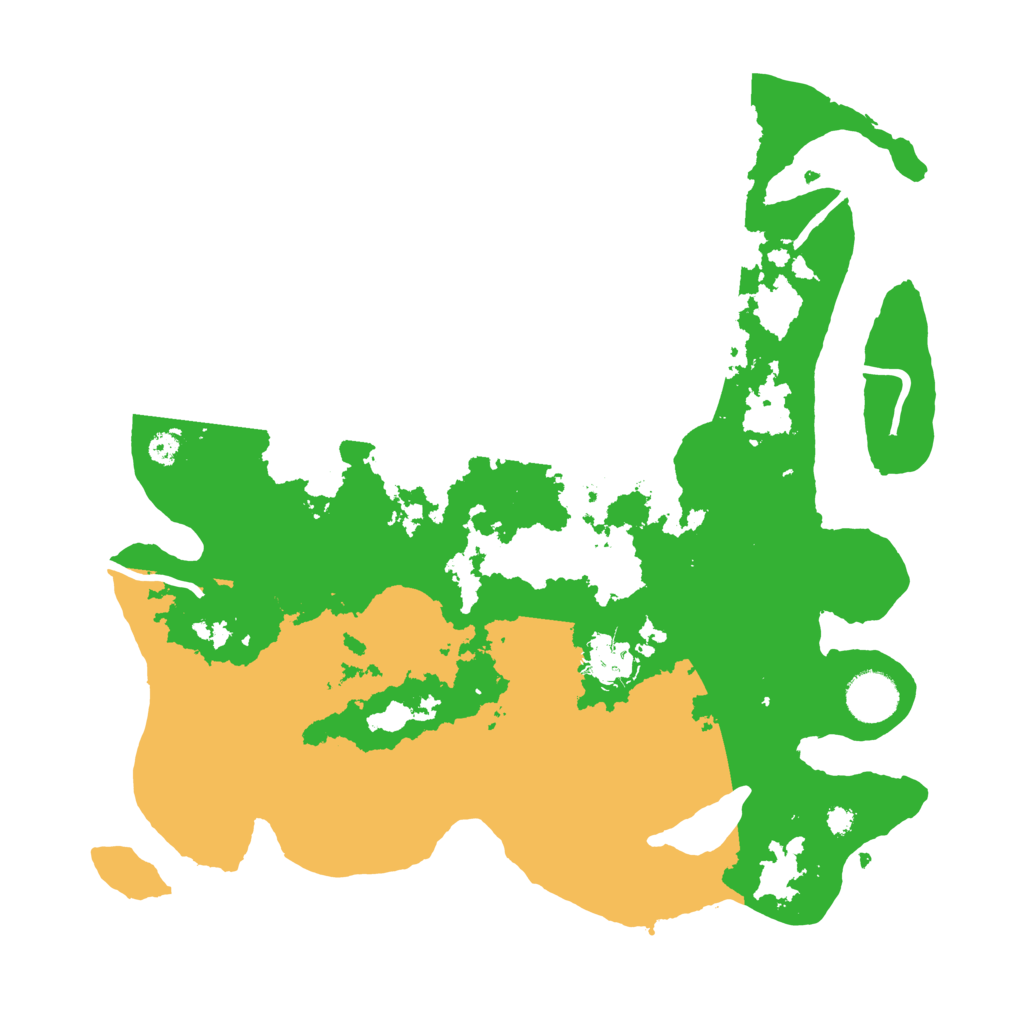 Biome Rust Map: Procedural Map, Size: 3500, Seed: 2117037627