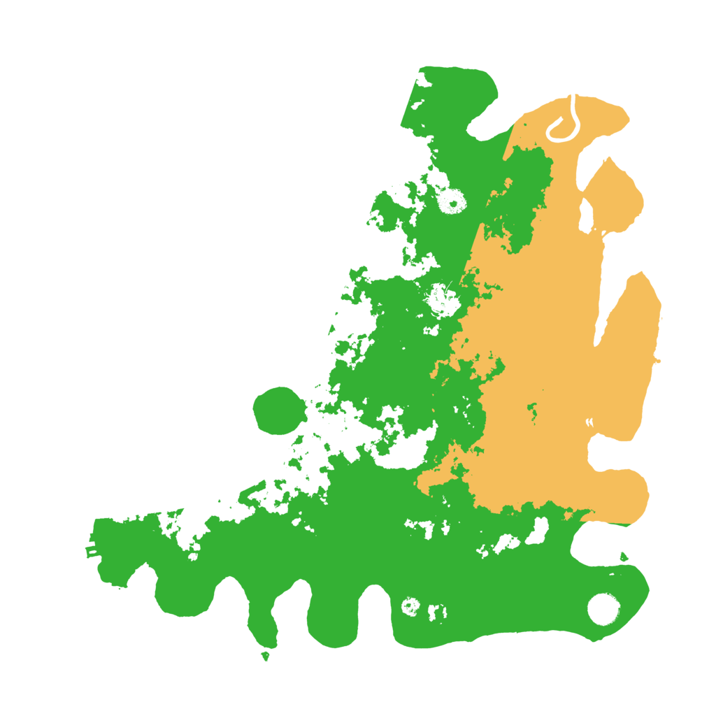 Biome Rust Map: Procedural Map, Size: 4000, Seed: 87654233
