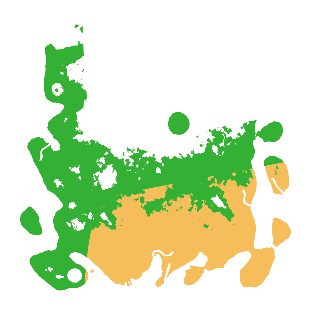 Biome Rust Map: Procedural Map, Size: 3850, Seed: 2266670