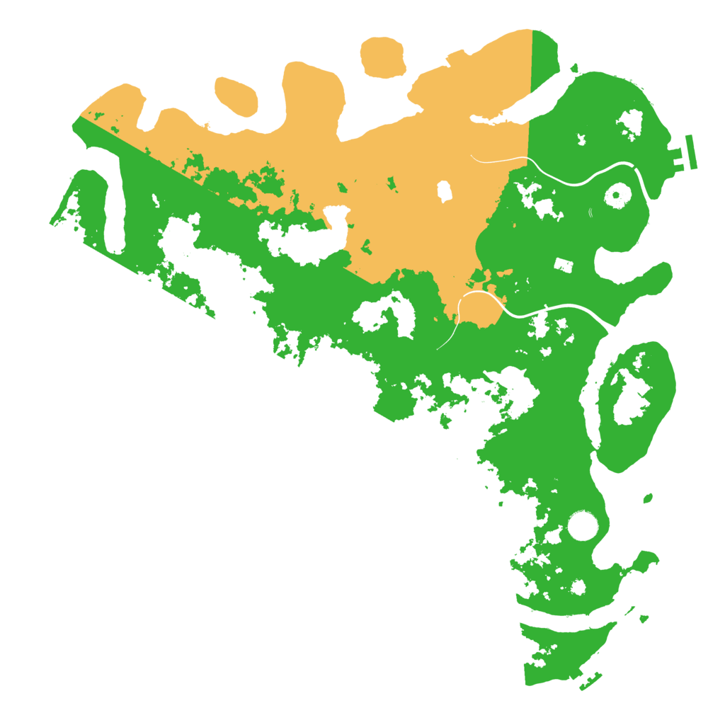 Biome Rust Map: Procedural Map, Size: 4250, Seed: 389469759