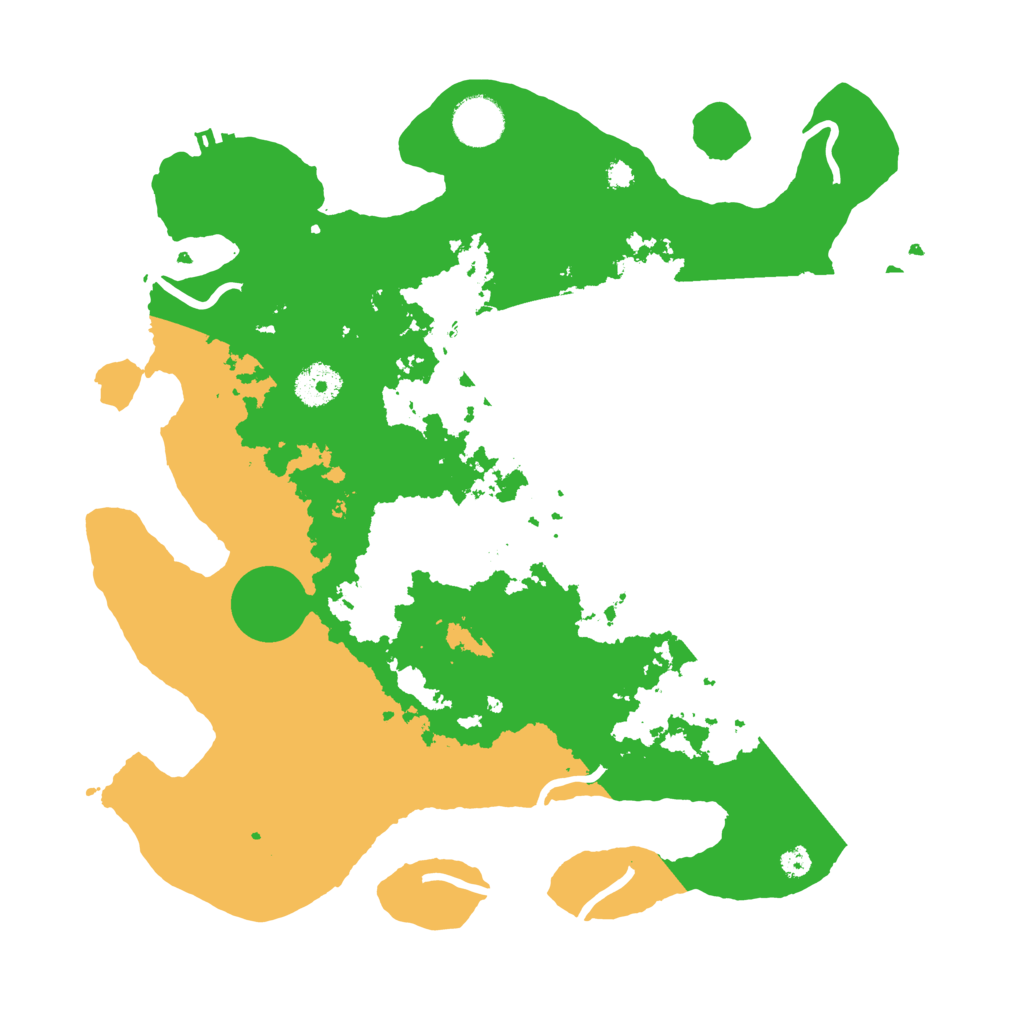 Biome Rust Map: Procedural Map, Size: 3550, Seed: 567588
