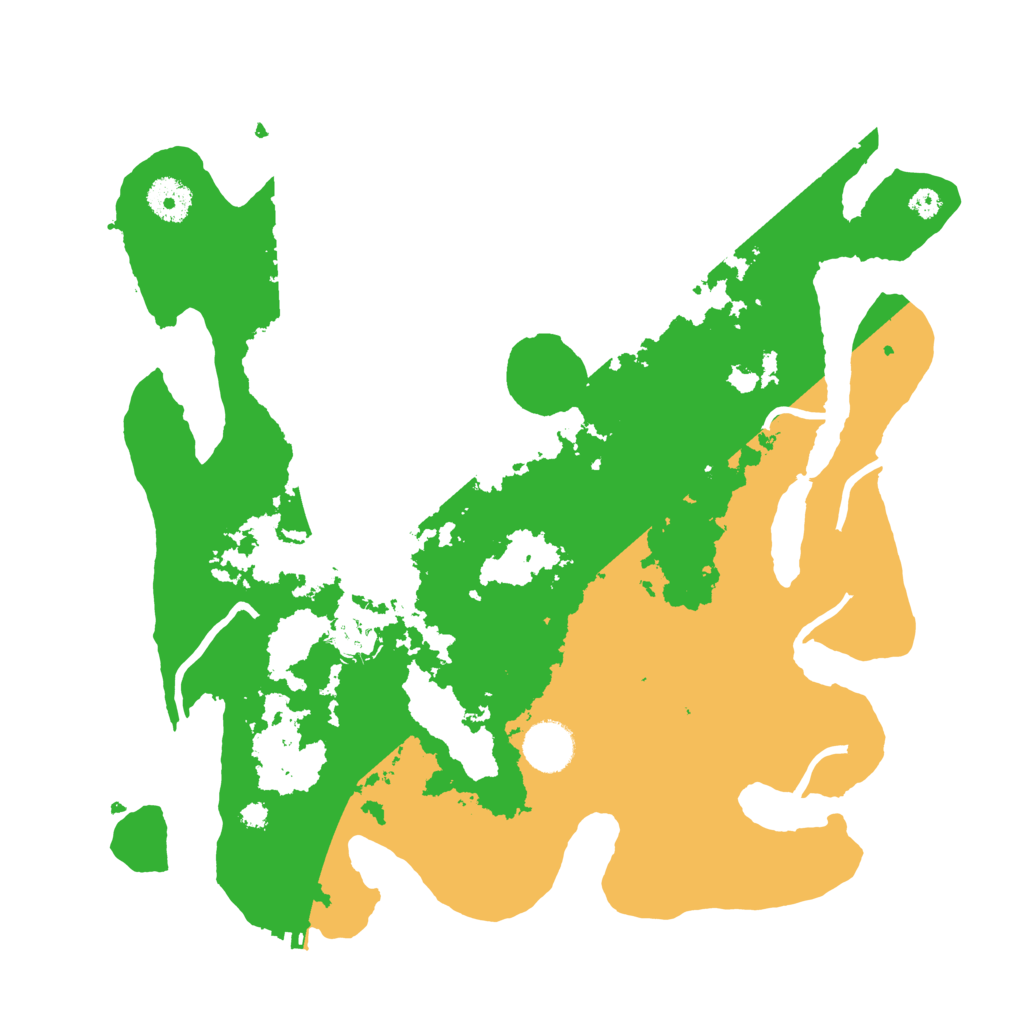 Biome Rust Map: Procedural Map, Size: 3550, Seed: 941578