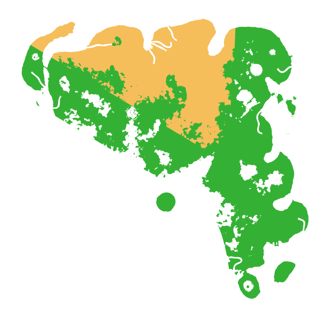 Biome Rust Map: Procedural Map, Size: 4700, Seed: 918362418