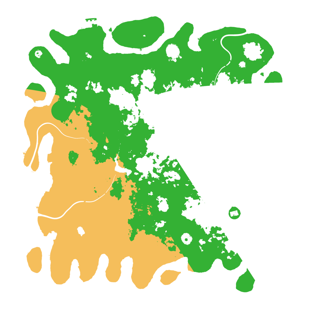 Biome Rust Map: Procedural Map, Size: 4250, Seed: 252107