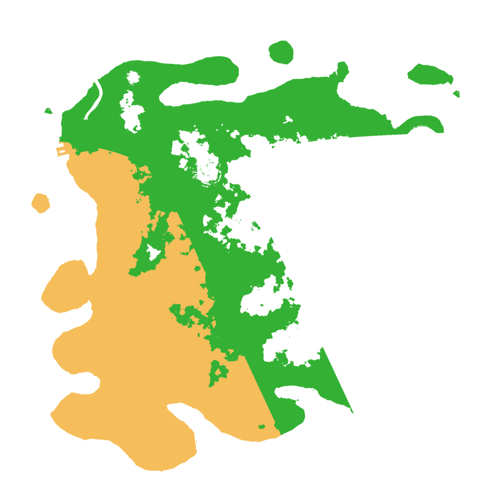 Biome Rust Map: Procedural Map, Size: 3500, Seed: 1258724267