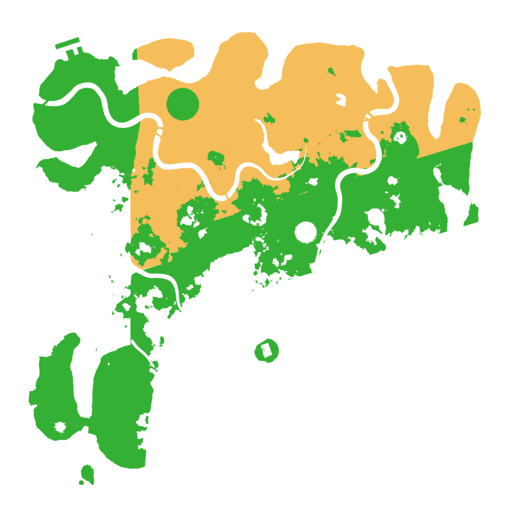 Biome Rust Map: Procedural Map, Size: 4250, Seed: 664117797