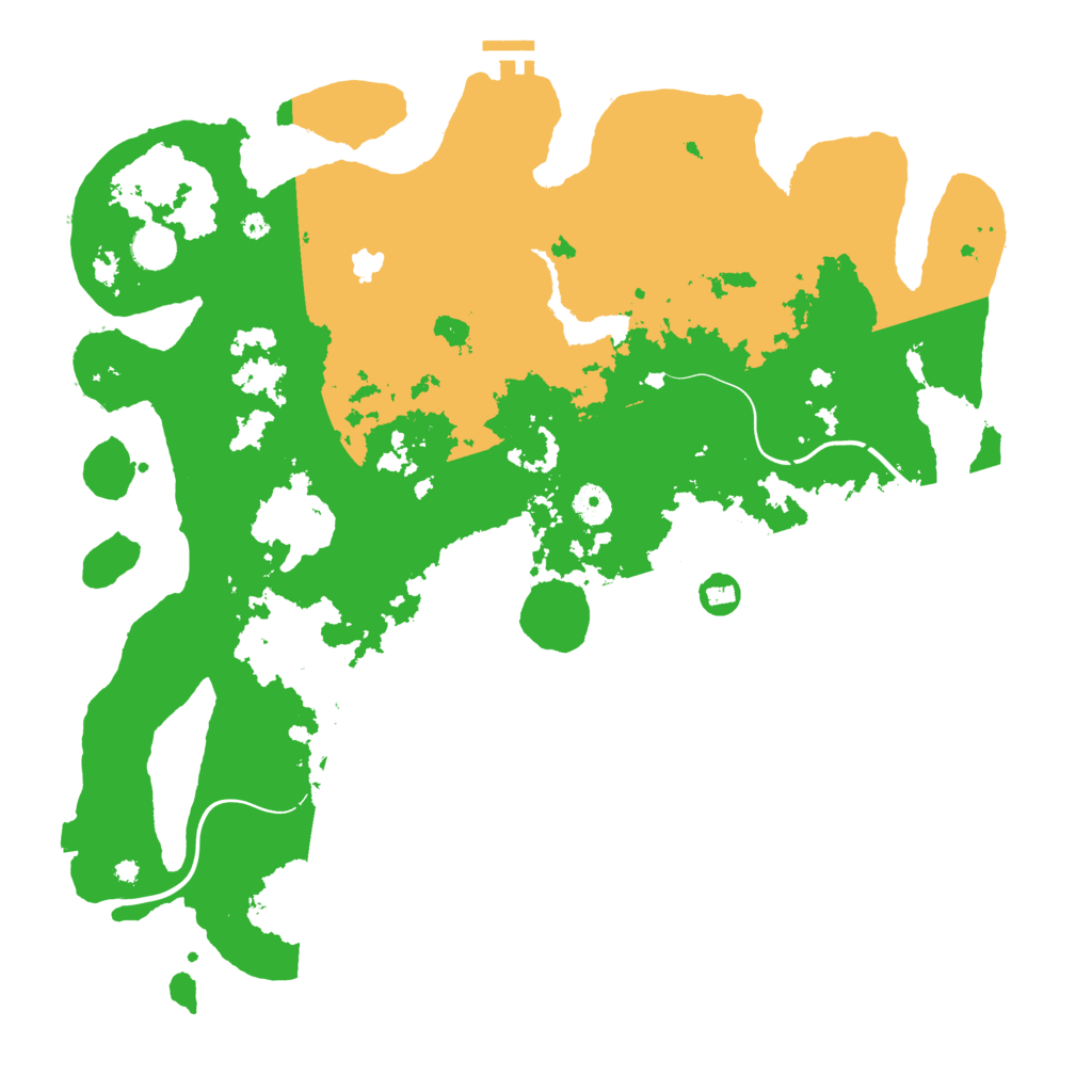 Biome Rust Map: Procedural Map, Size: 4250, Seed: 664117797