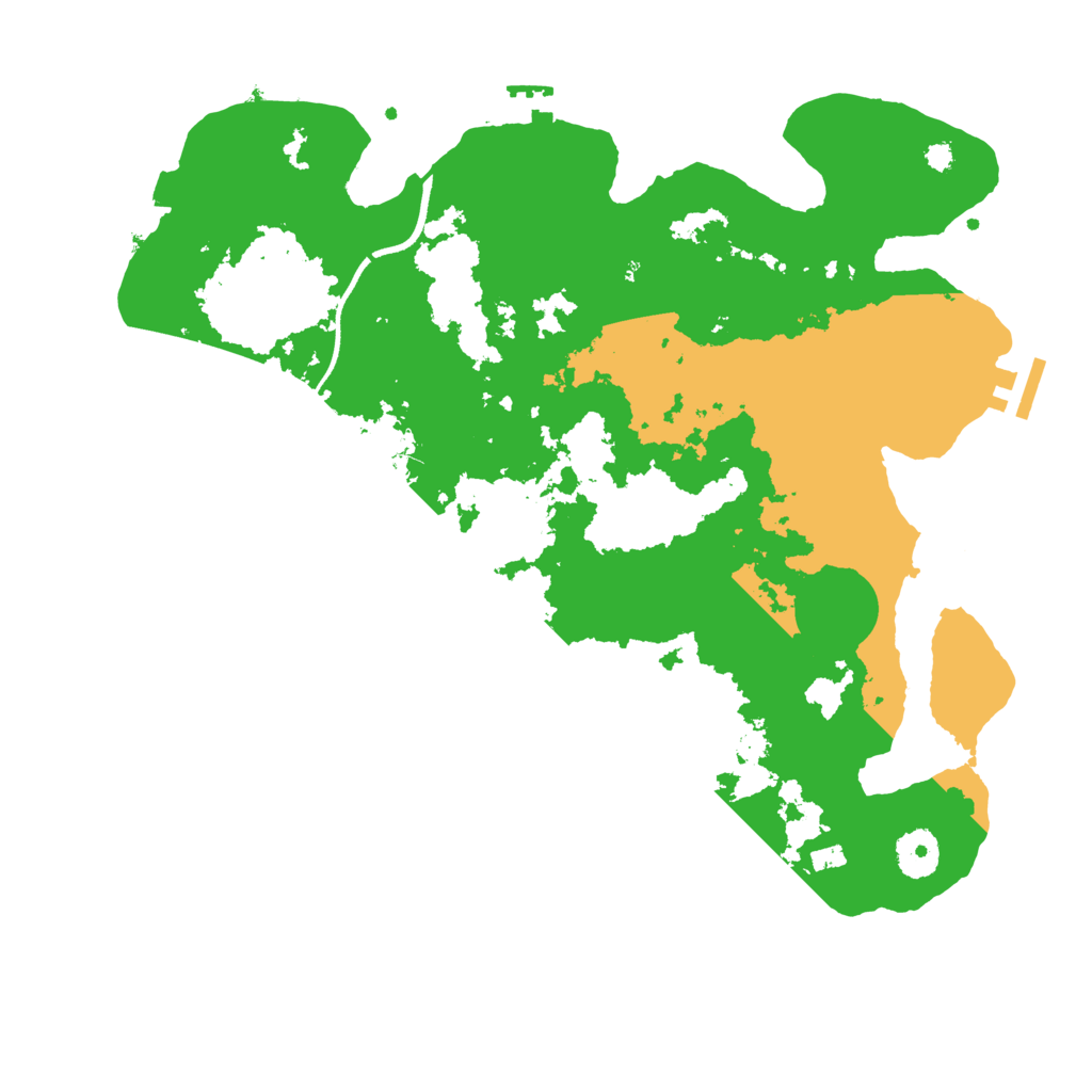Biome Rust Map: Procedural Map, Size: 3560, Seed: 715900
