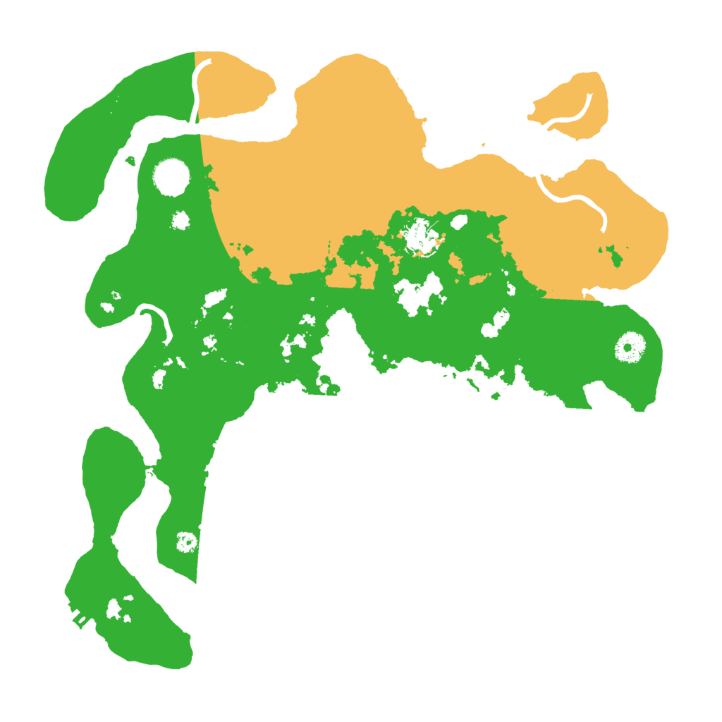 Biome Rust Map: Procedural Map, Size: 3550, Seed: 221990