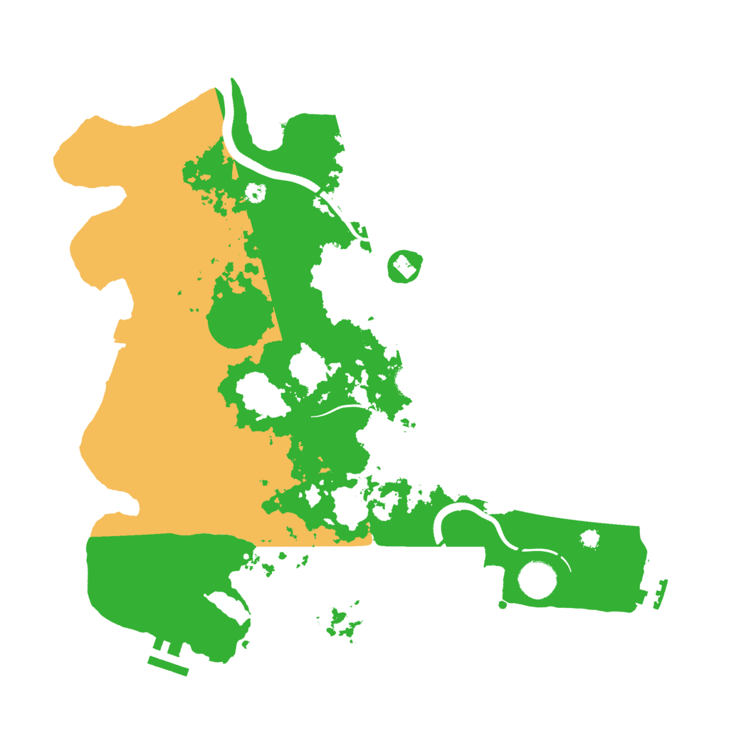 Biome Rust Map: Procedural Map, Size: 3550, Seed: 423913