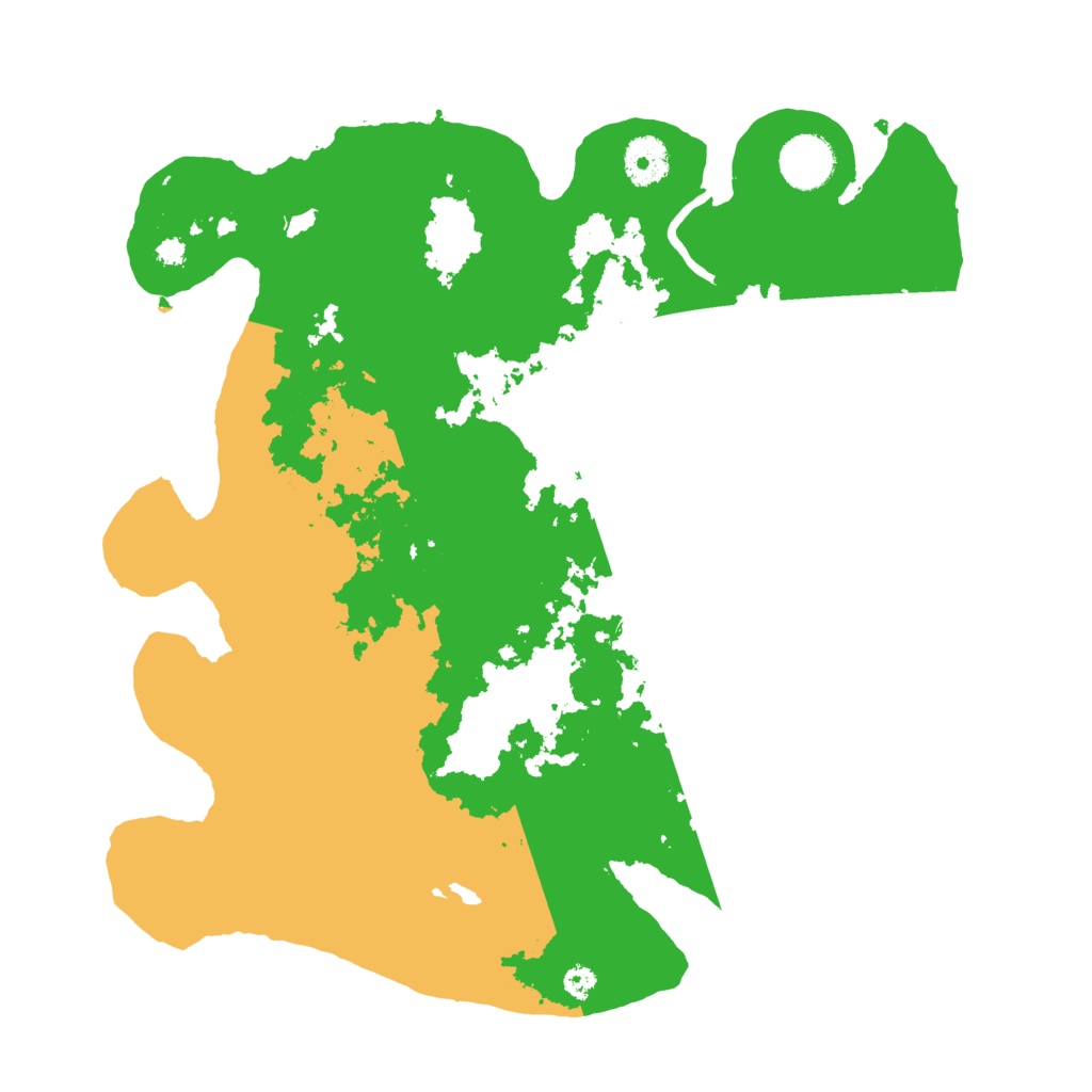 Biome Rust Map: Procedural Map, Size: 3500, Seed: 2872813
