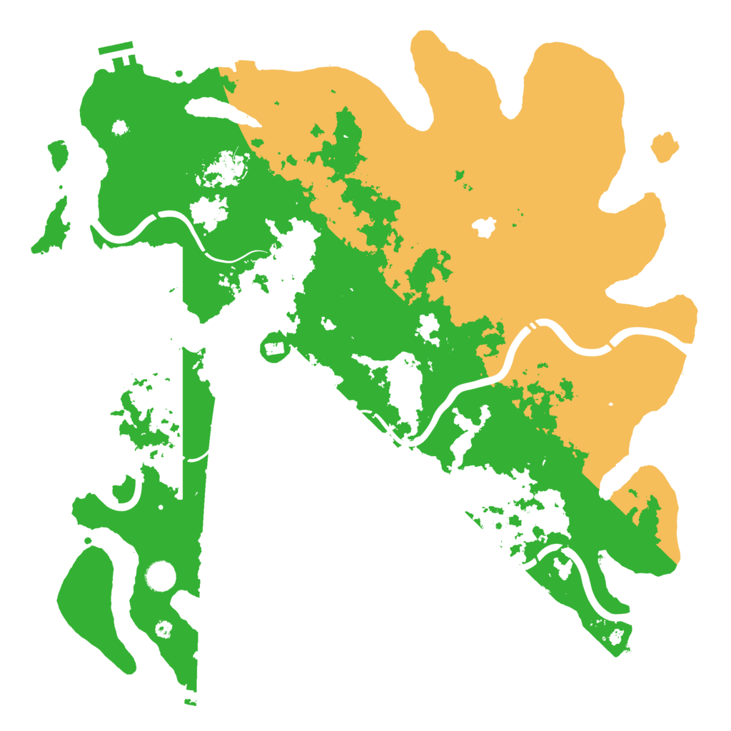 Biome Rust Map: Procedural Map, Size: 4250, Seed: 286194647